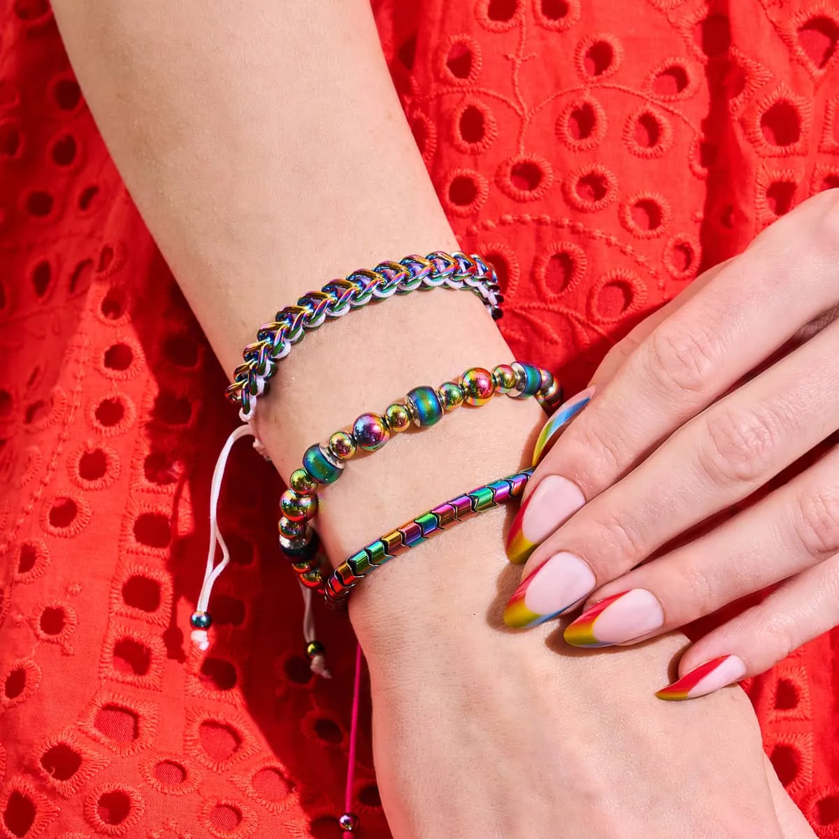 Chromata | Unicorn Silver | Mood Stone Bracelet