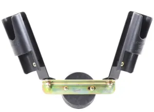 Clam Clamlock Two Position Vertical Rod Holder