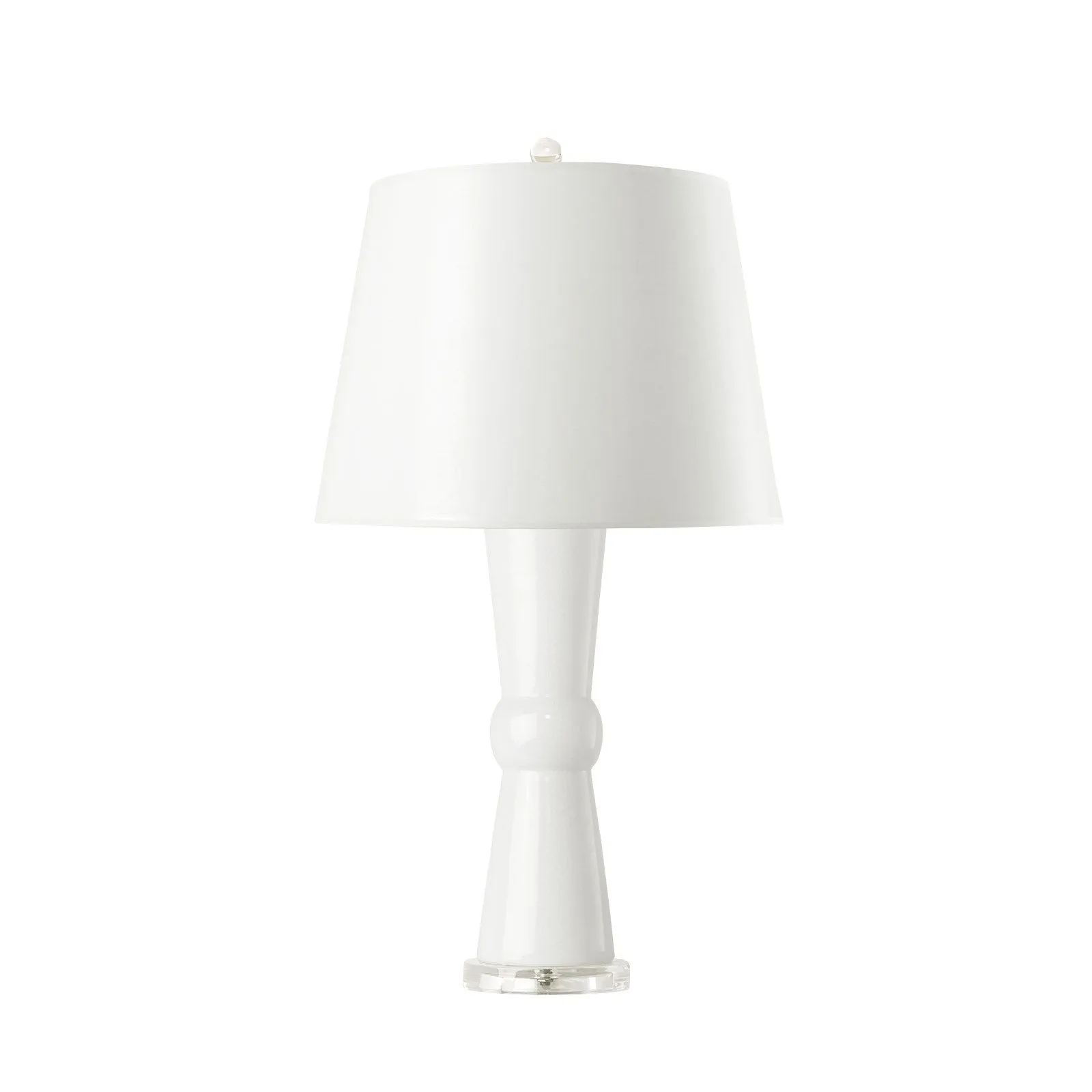 Clarissa Lamp Without Shade / Antique White