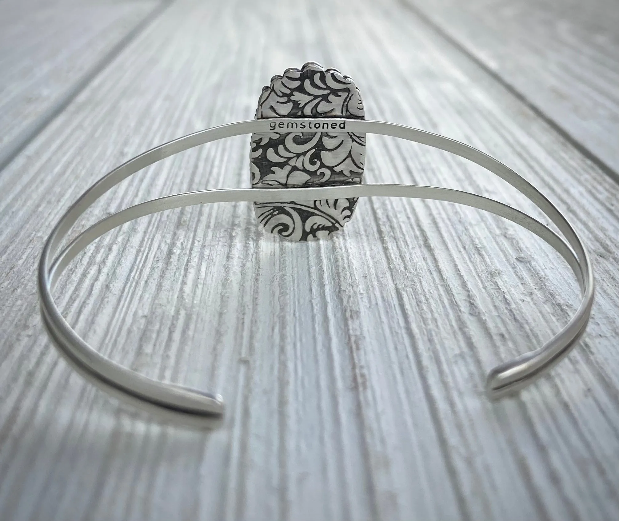 Coffee Bean Jasper Cuff
