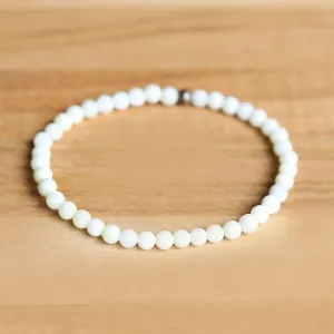 Cream Jade Delicate Bracelet *Final Sale*
