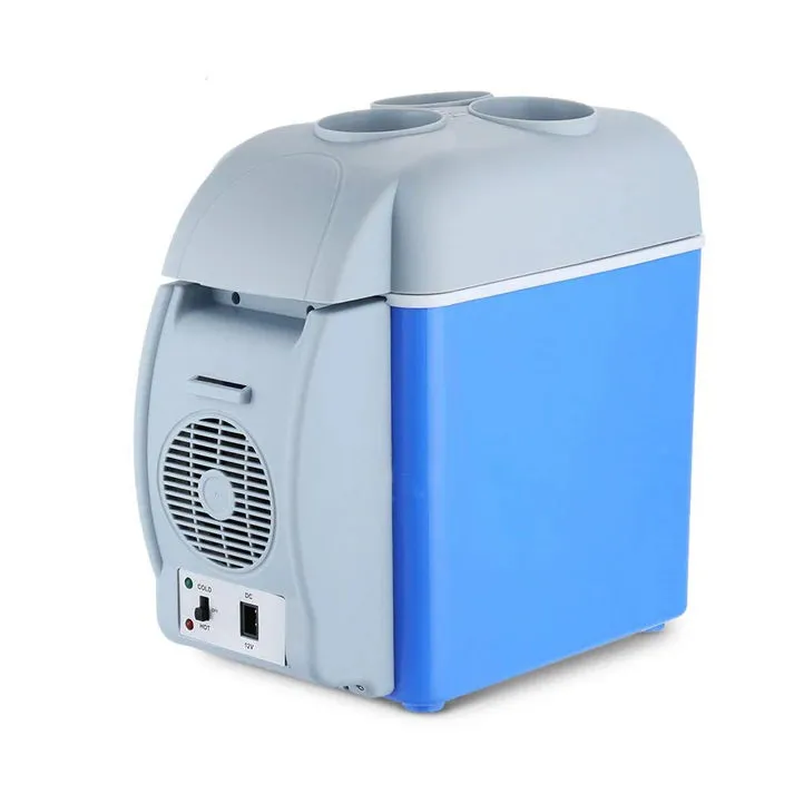 Crony Car Icebox 7.5L Dual Function Mini Car Refrigerator Food and Beverage Cooler and Warmer