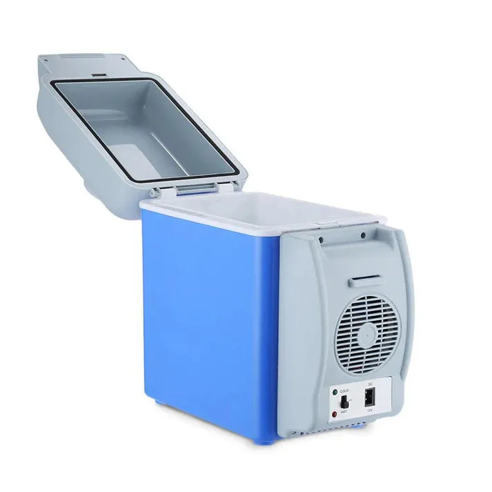 Crony Car Icebox 7.5L Dual Function Mini Car Refrigerator Food and Beverage Cooler and Warmer