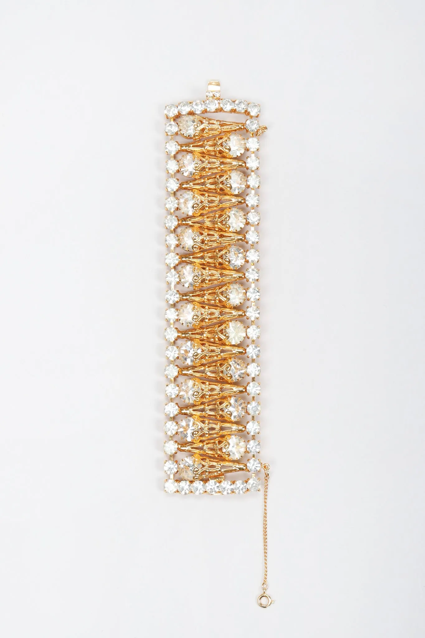 Crystal Filigree Ice Cream Bracelet