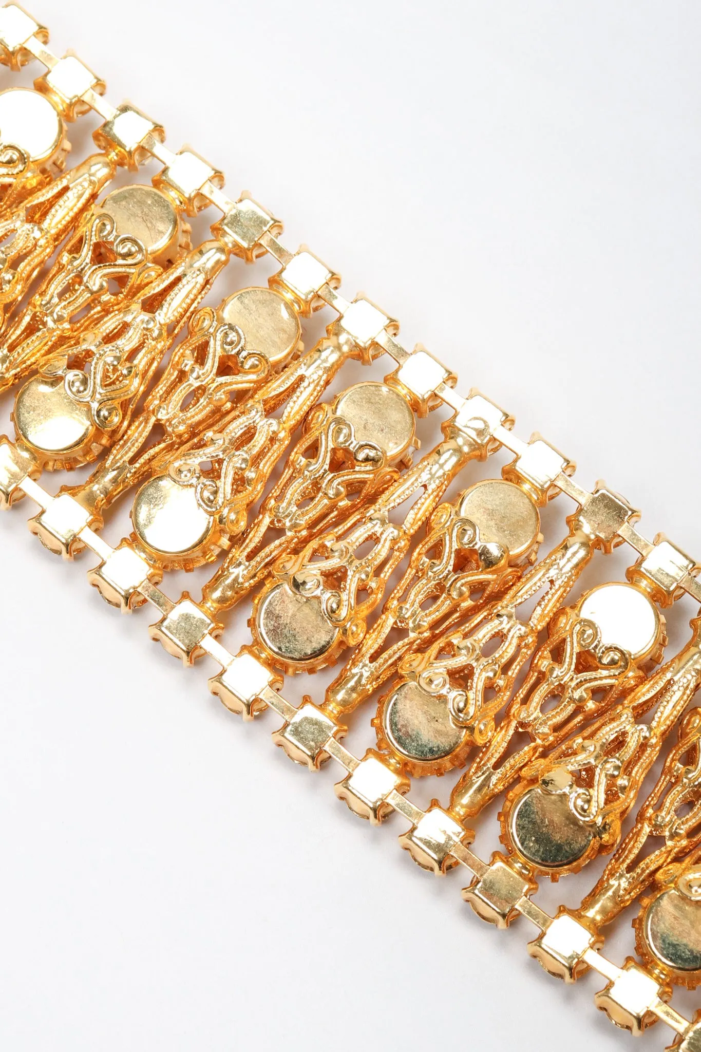Crystal Filigree Ice Cream Bracelet