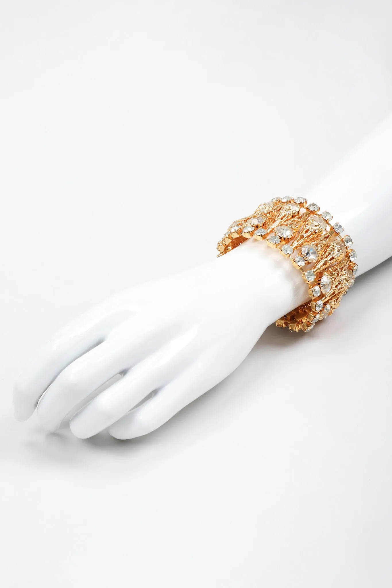 Crystal Filigree Ice Cream Bracelet