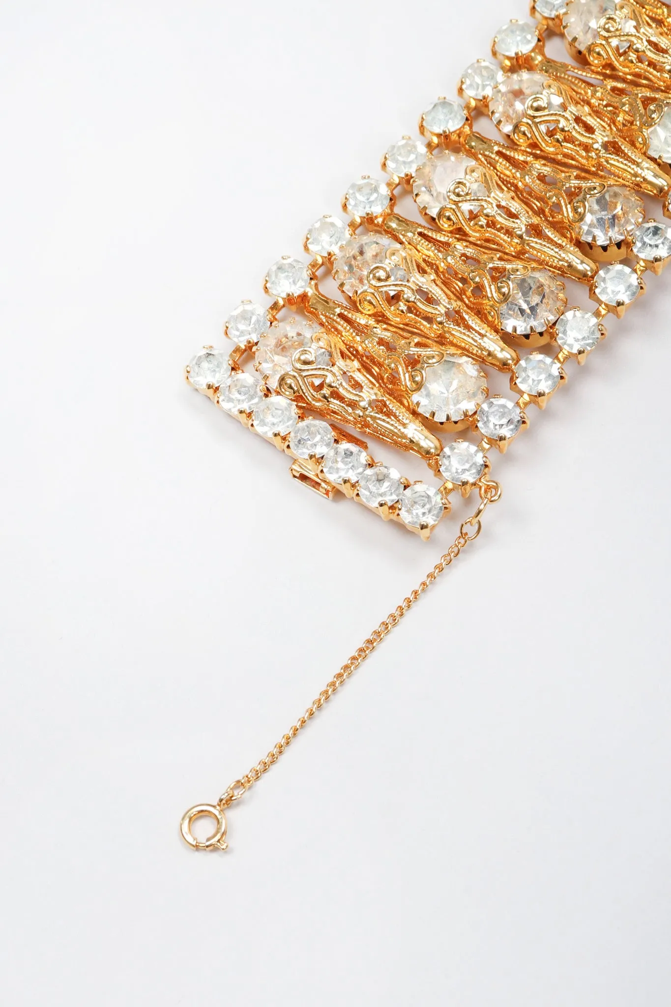 Crystal Filigree Ice Cream Bracelet