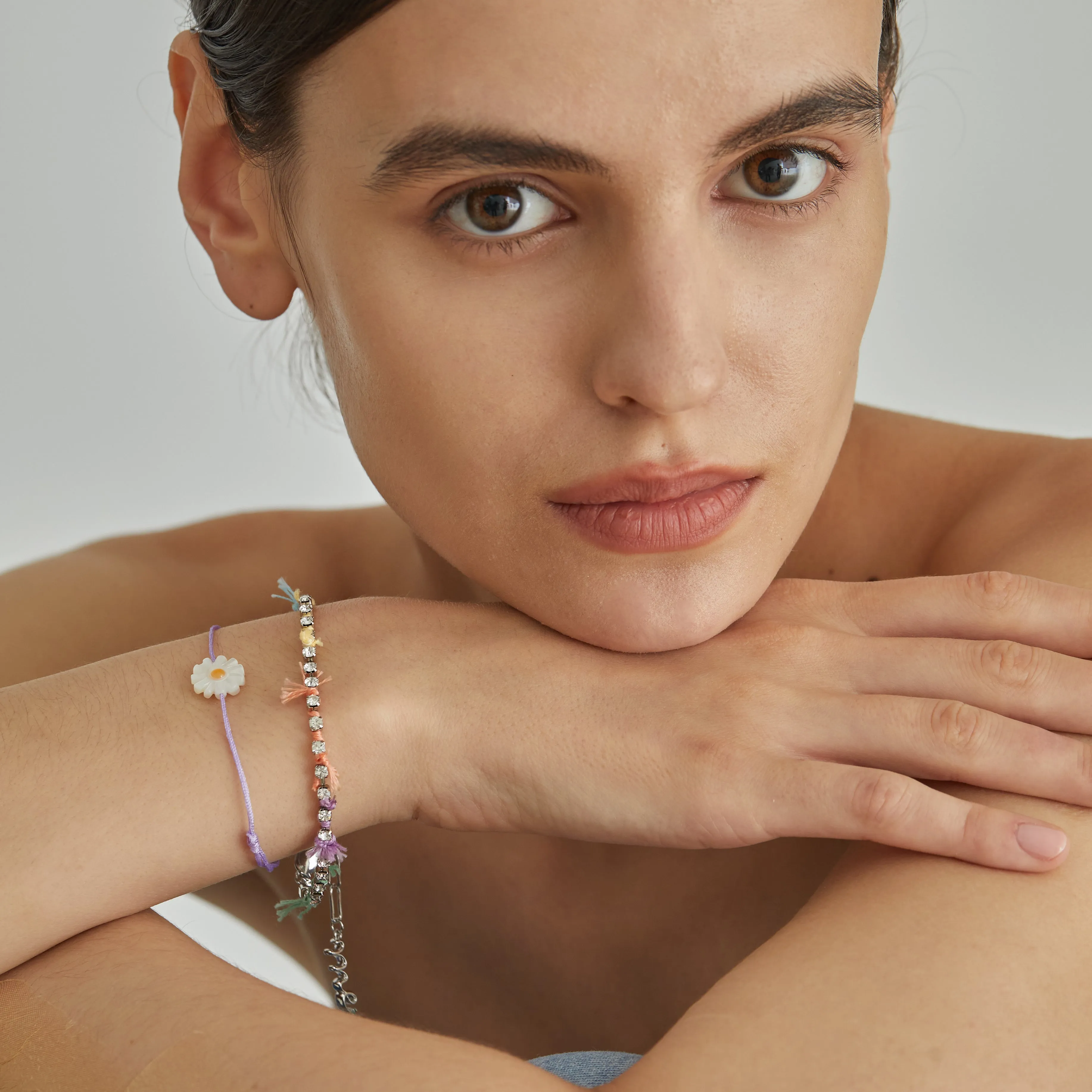 Daisy Silk Bracelet