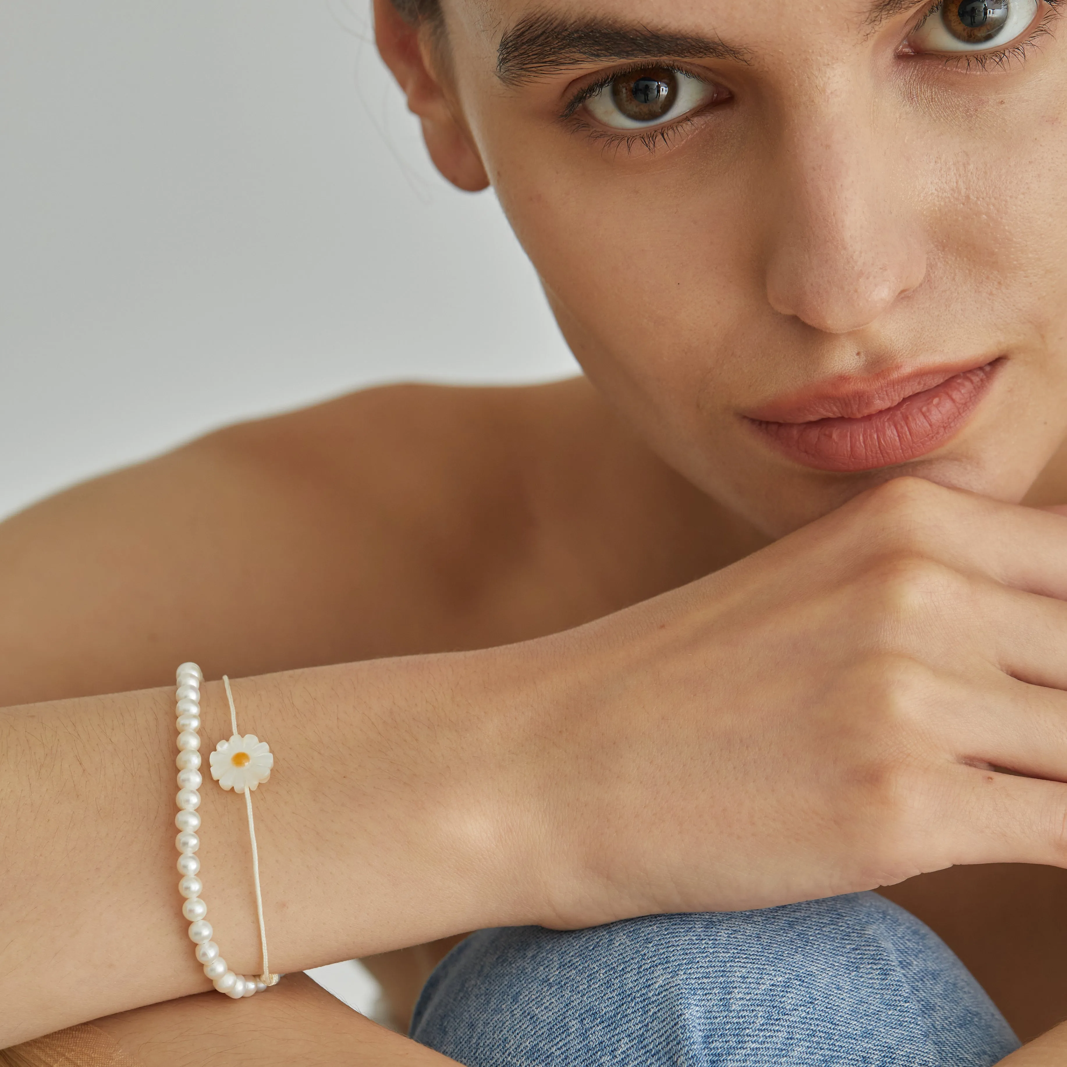 Daisy Silk Bracelet