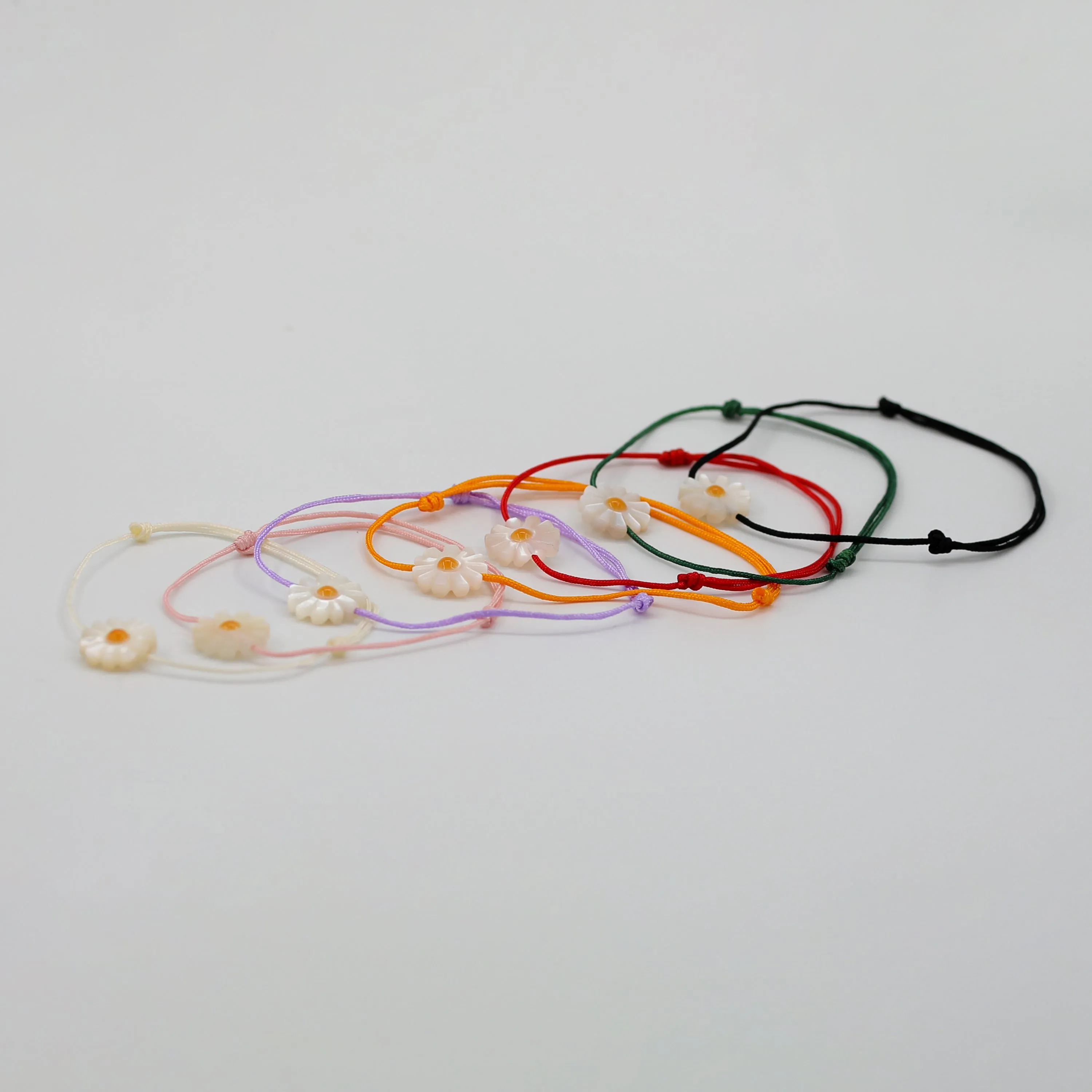 Daisy Silk Bracelet