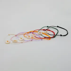 Daisy Silk Bracelet
