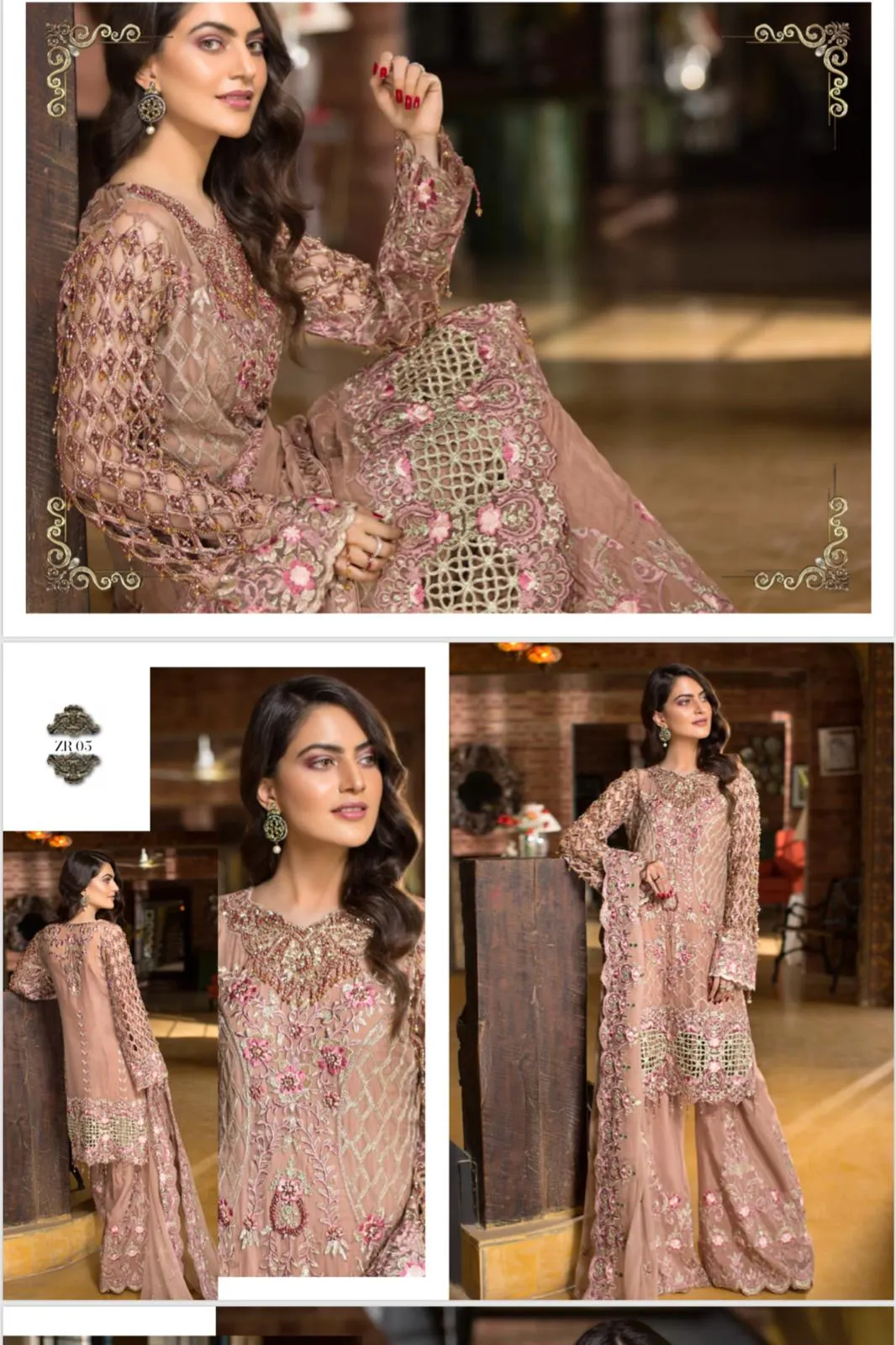 Dazzling Pakistani soft Festive Wear 2019 # C1947