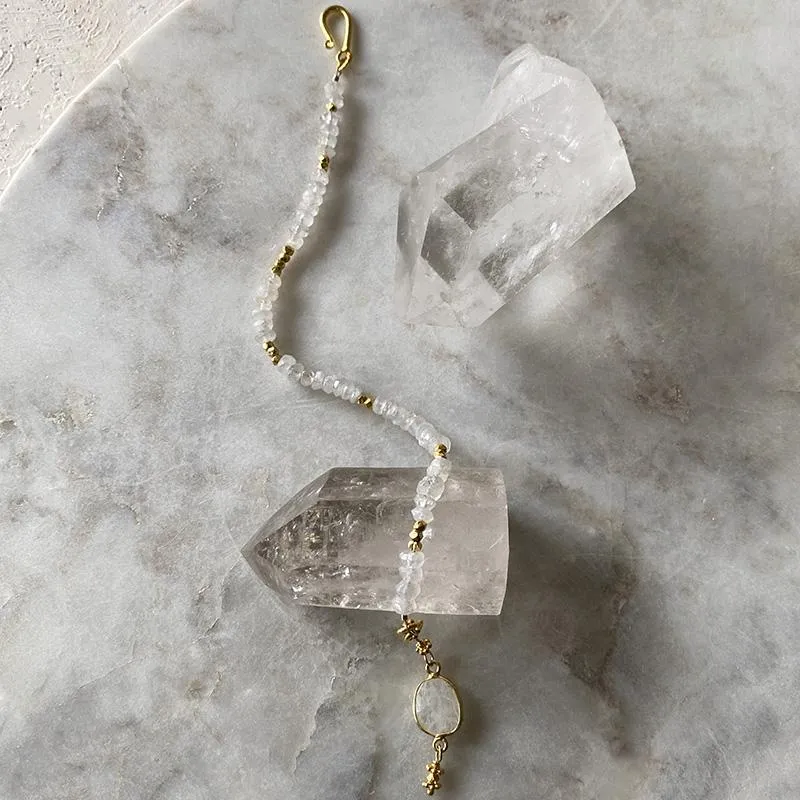 Delicate Moonstone Bracelet