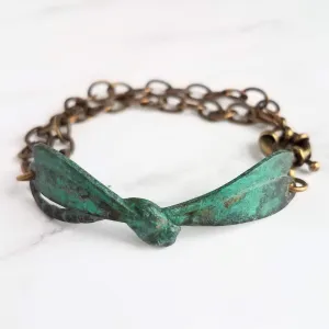 Dragonfly Bracelet, symbolic bracelet, change bracelet, bug bracelet, patina bracelet, insect bracelet, rustic dragonfly bracelet, boho