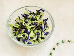 Dried Butterfly Pea Flower Tea & Seeds