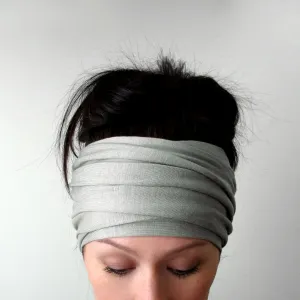 DUSTY SAGE GREEN Head Scarf