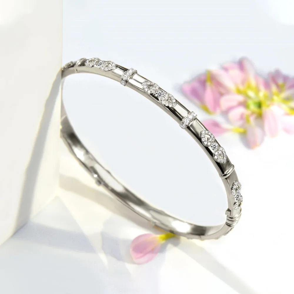 Elegant Diamond Bangle Bracelet