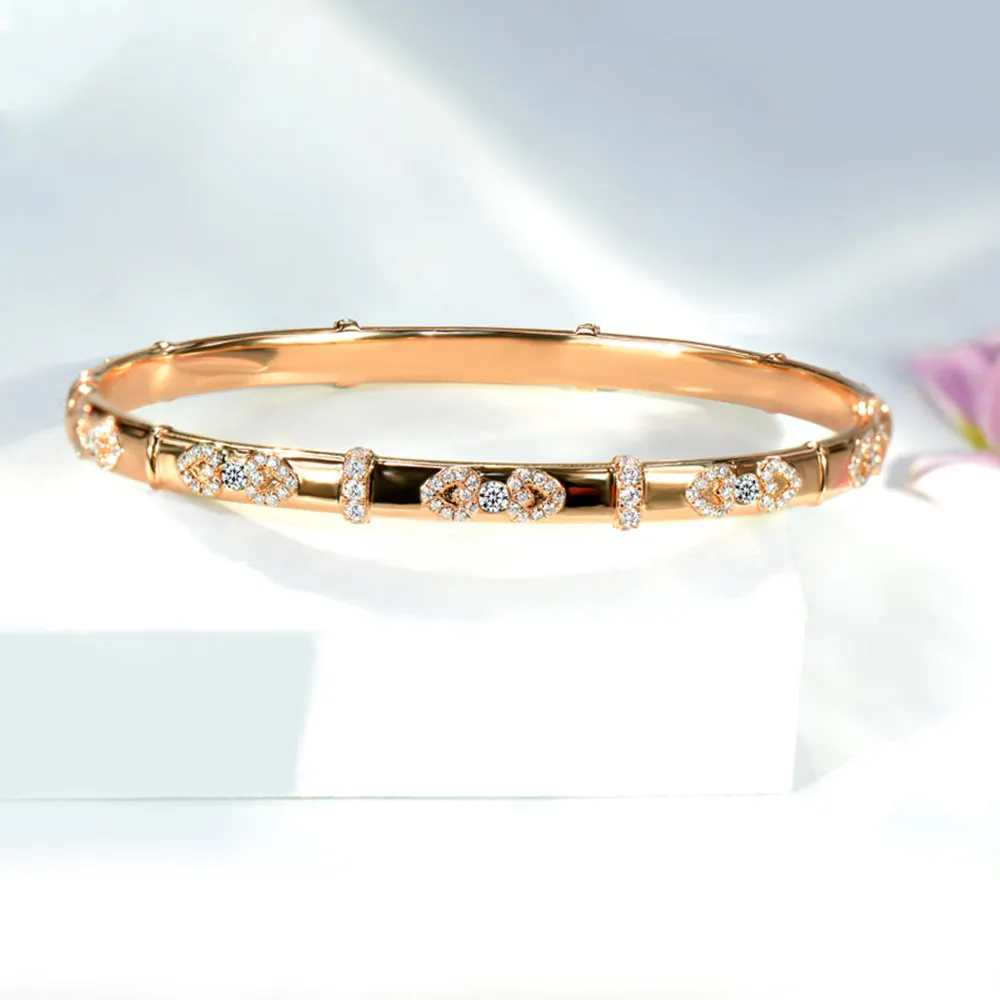 Elegant Diamond Bangle Bracelet