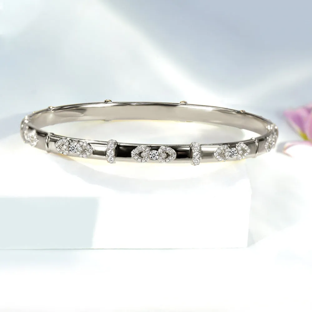 Elegant Diamond Bangle Bracelet