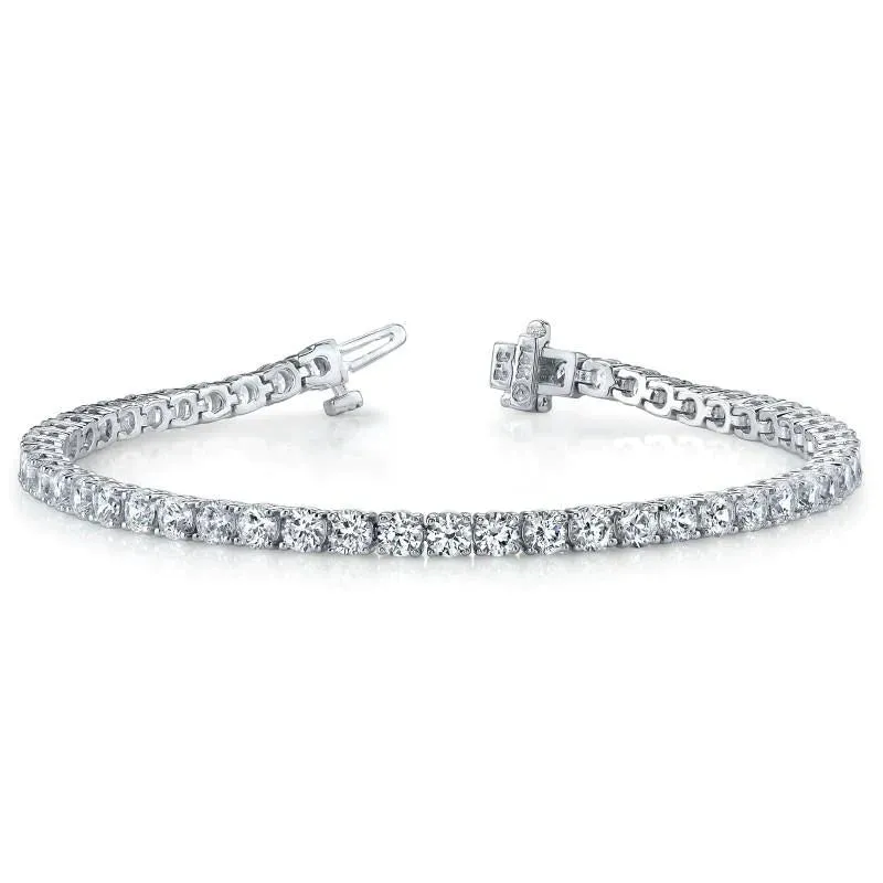 Elegant VVS Clarity Lab Grown Diamonds Bracelet Jewelry