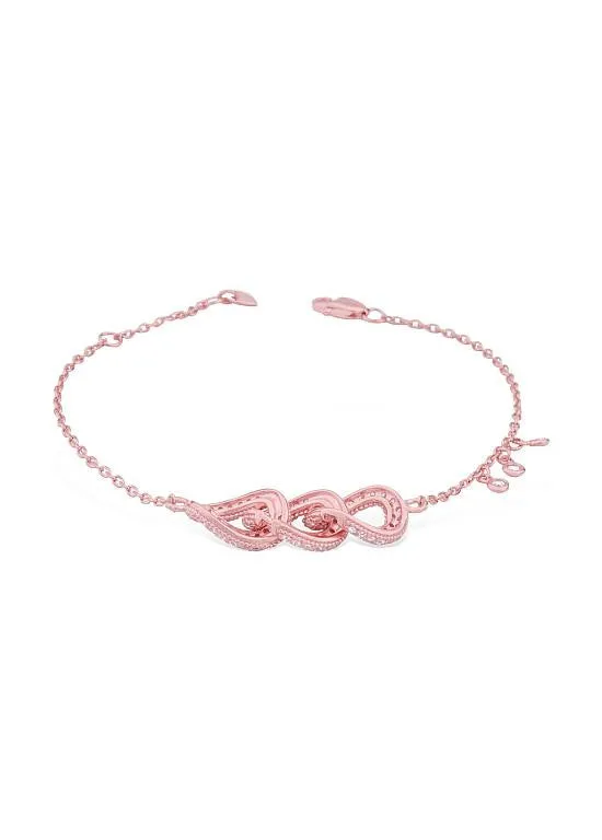 Fashion Three-ring clasped thin chain Bracelet