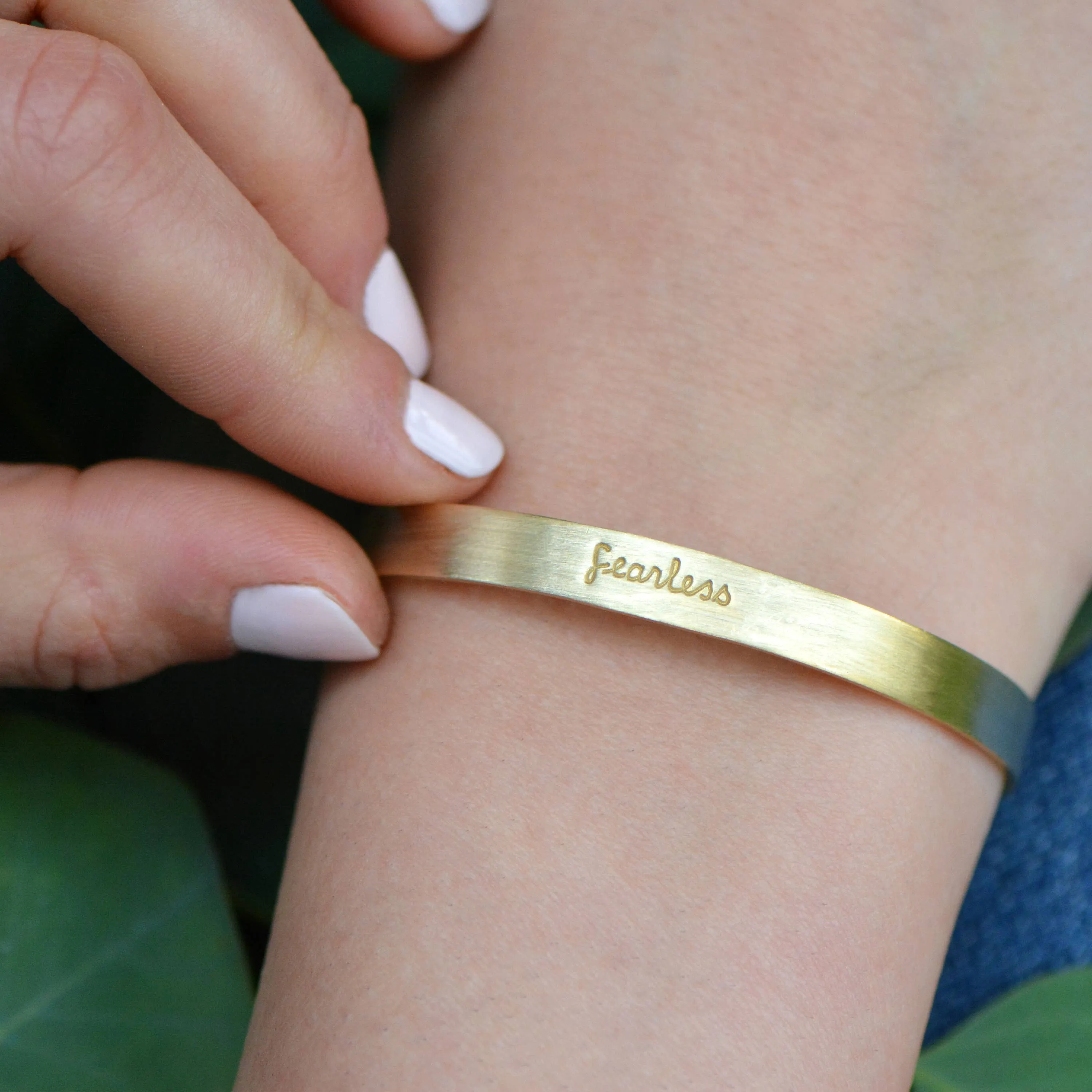 Fearless - Bracelet Cuff Jewelry