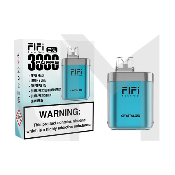 FLFI Crystal 5 in 1 Pod Kit 3000 Puffs