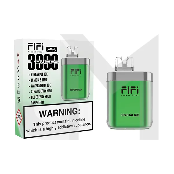 FLFI Crystal 5 in 1 Pod Kit 3000 Puffs