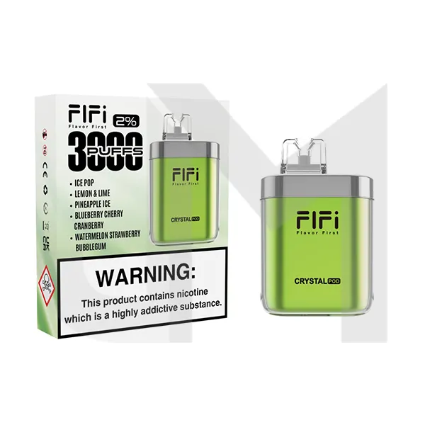 FLFI Crystal 5 in 1 Pod Kit 3000 Puffs