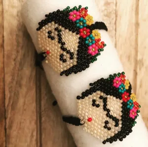 Frida Kahlo Bracelet / Frida Kahlo Adjustable Bracelet