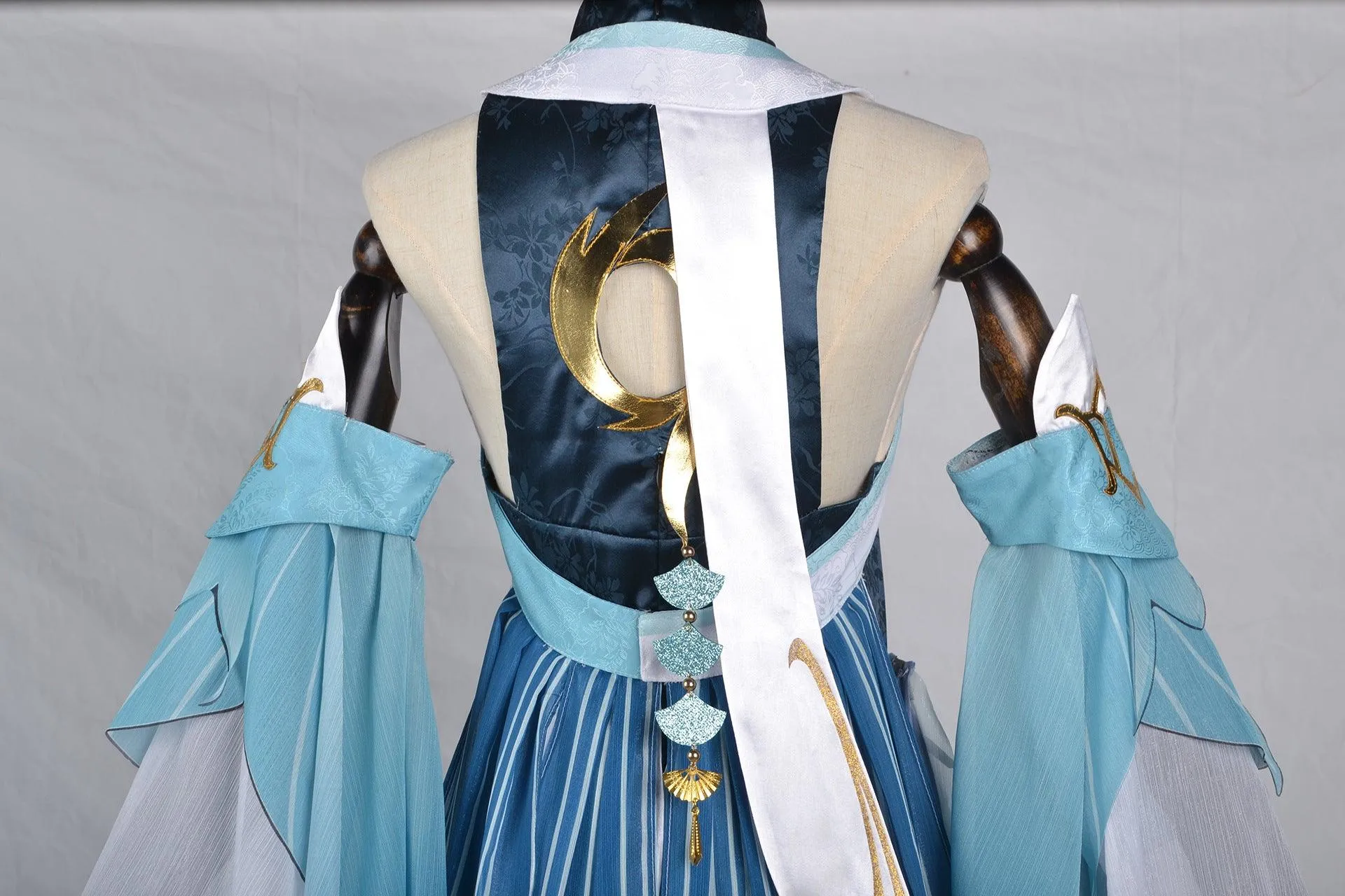 Game Genshin Impact Madame Ping Cosplay Costume Women Dress