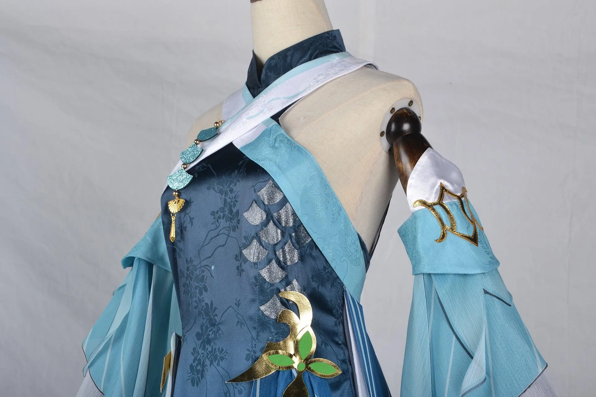 Game Genshin Impact Madame Ping Cosplay Costume Women Dress