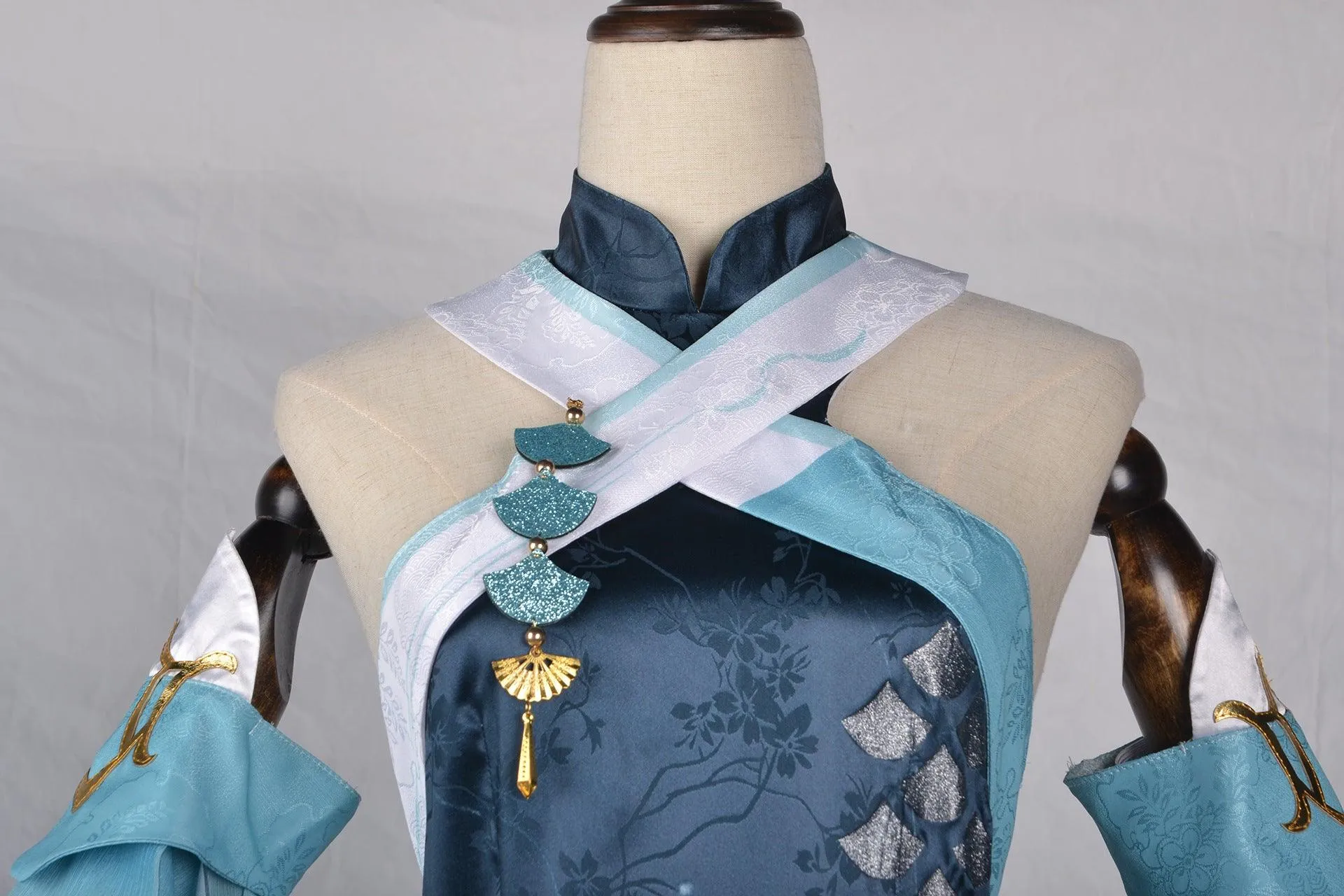 Game Genshin Impact Madame Ping Cosplay Costume Women Dress