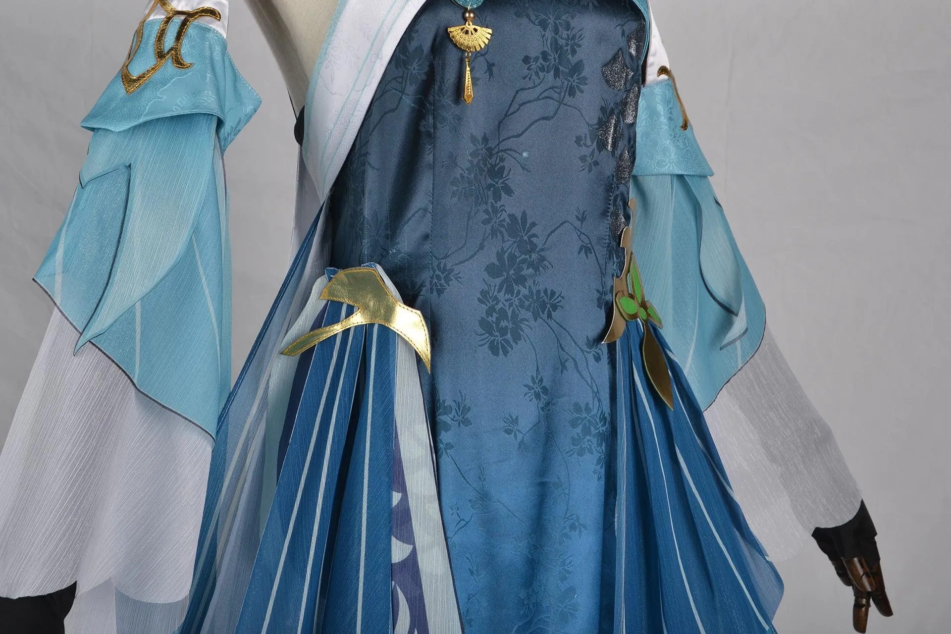 Game Genshin Impact Madame Ping Cosplay Costume Women Dress
