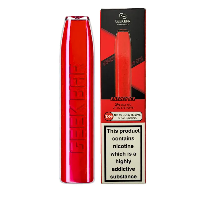 Geekvape - Geek Bar - Disposable Pod System - Nic Salt 20mg