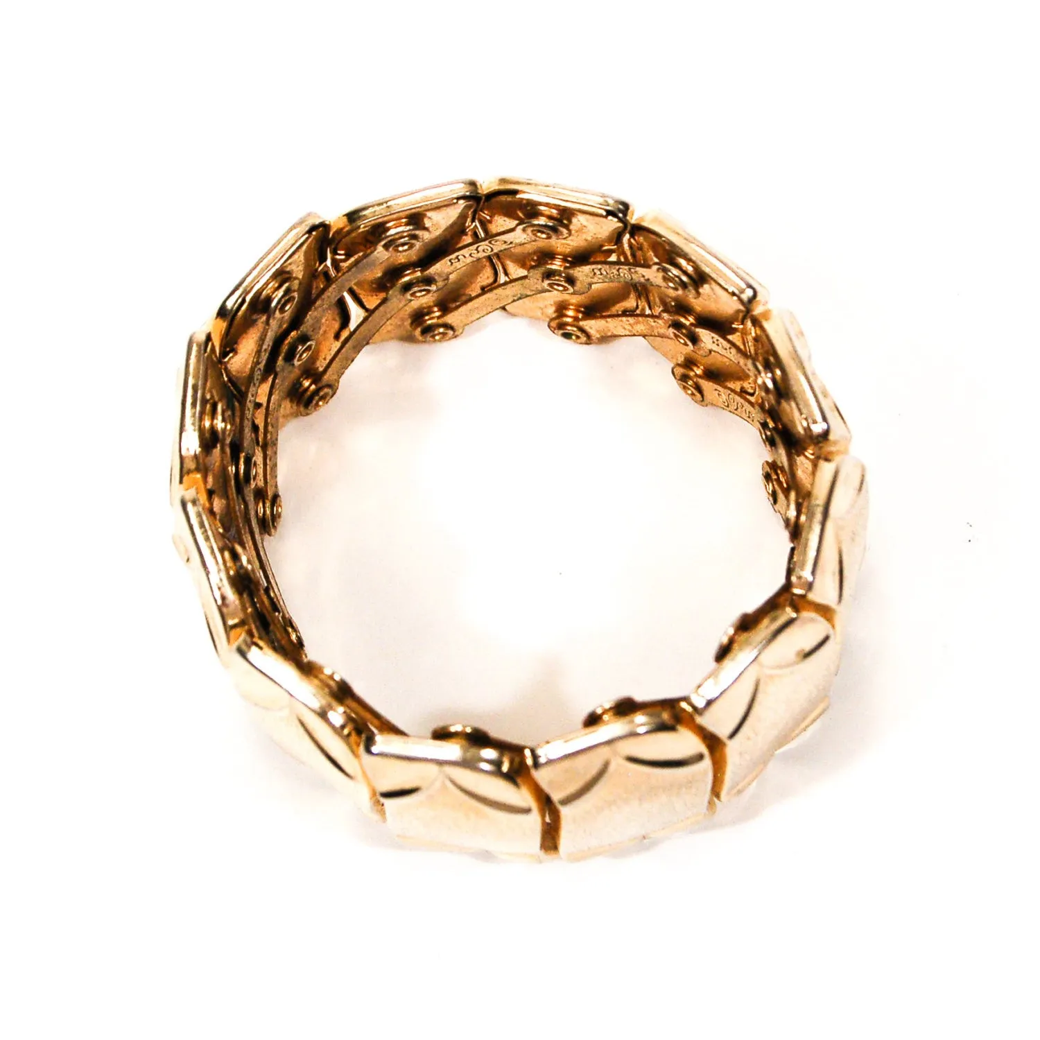Gold Tone Expansion Bracelet by Coro