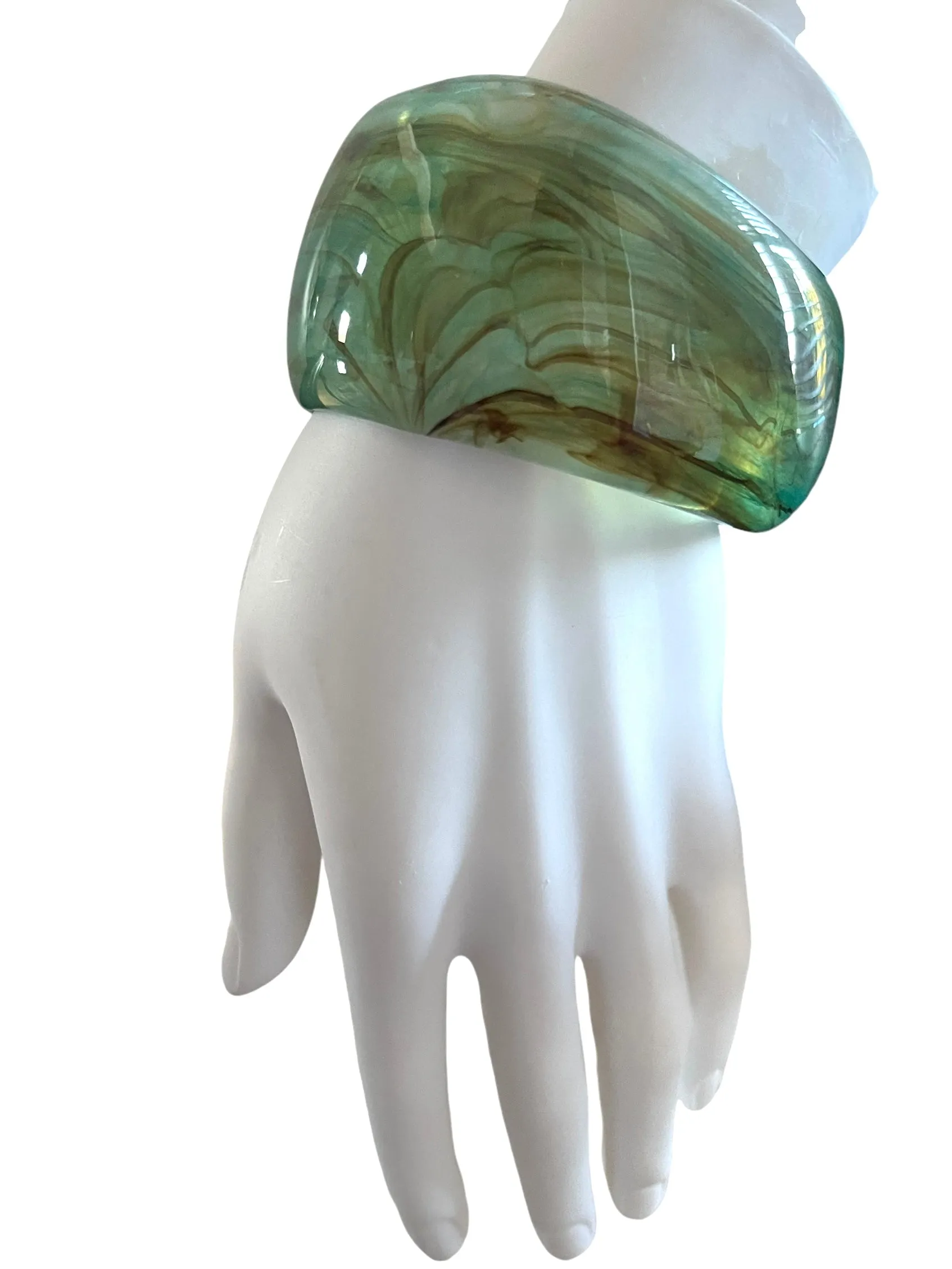 Green Irregular Bracelet