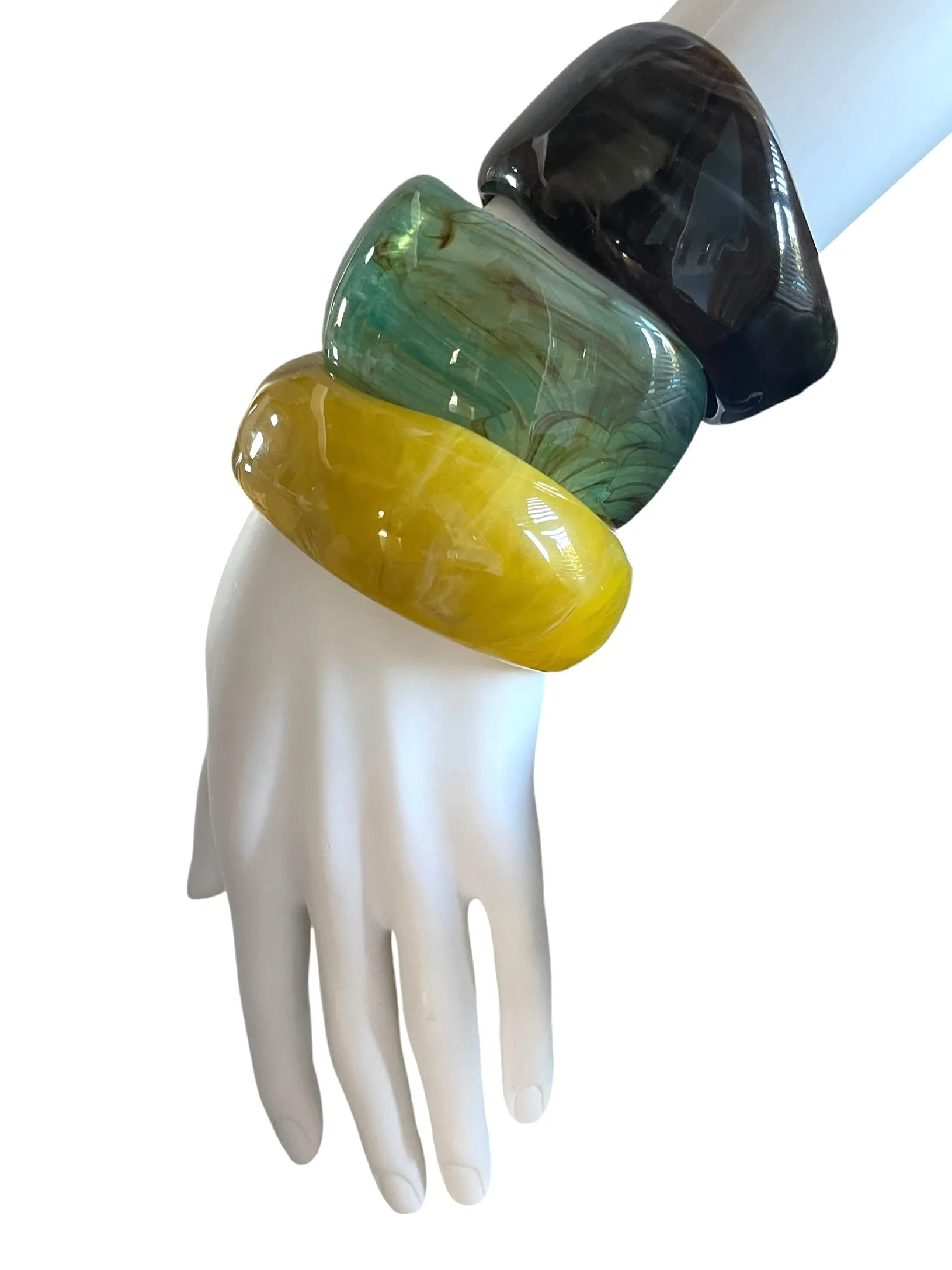 Green Irregular Bracelet