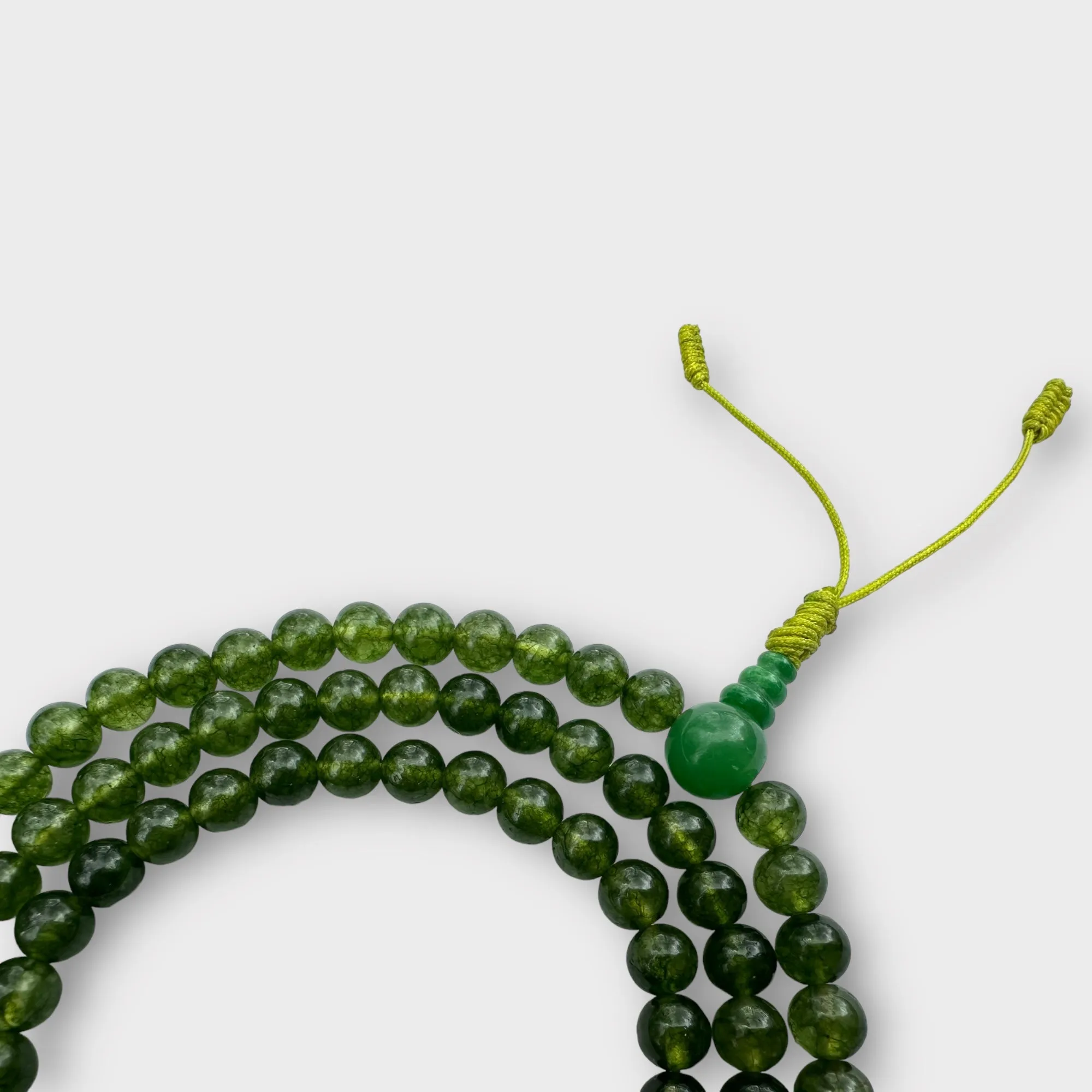 Green jade mala