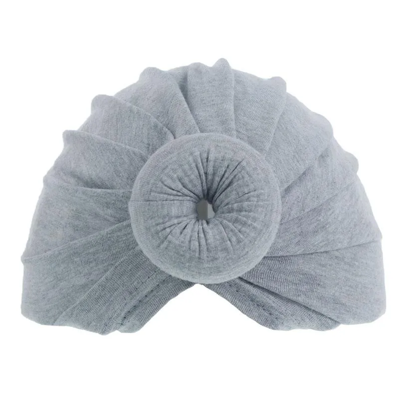 Grey Donut Hat