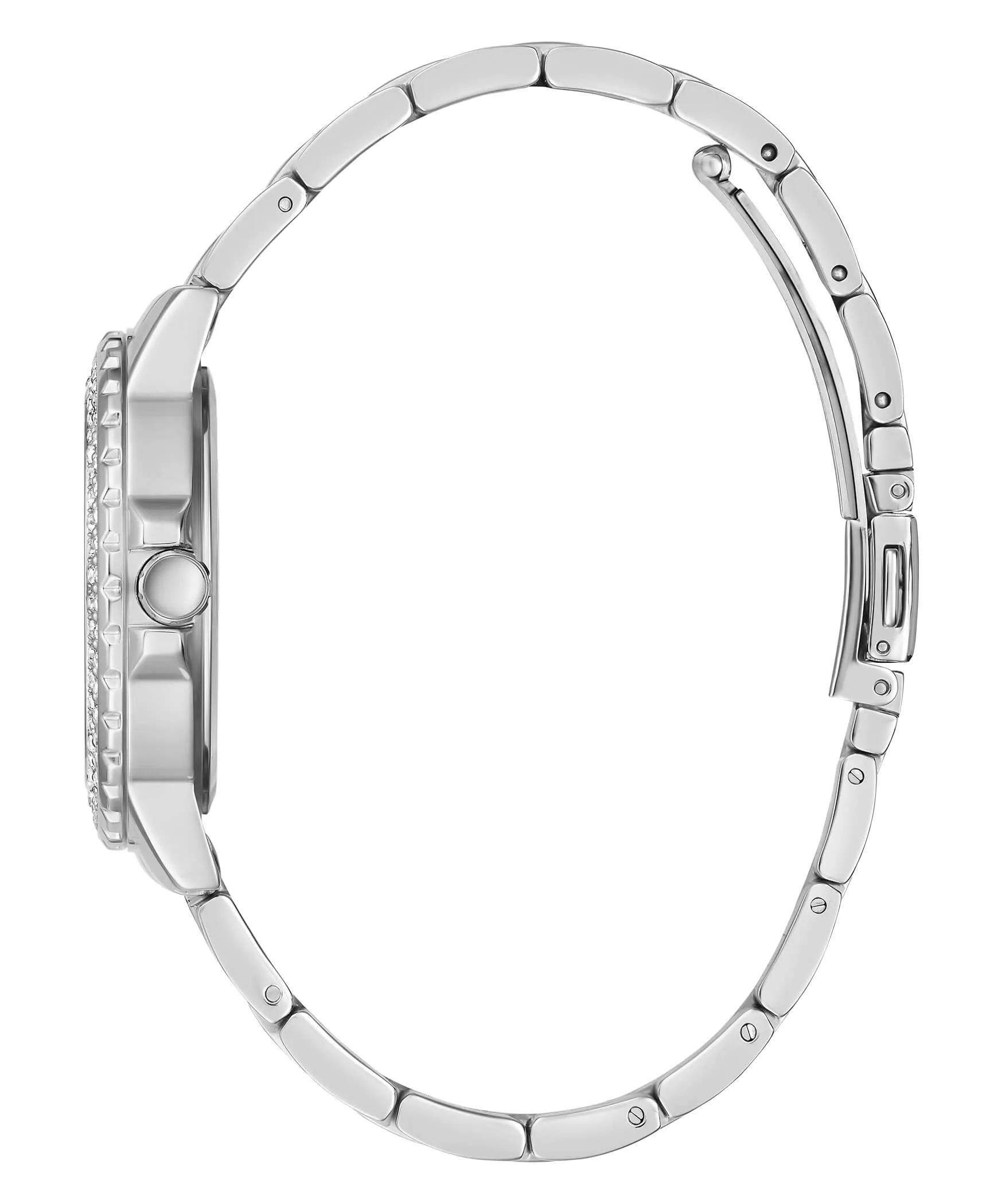 Guess Crown Jewel Silver Watch