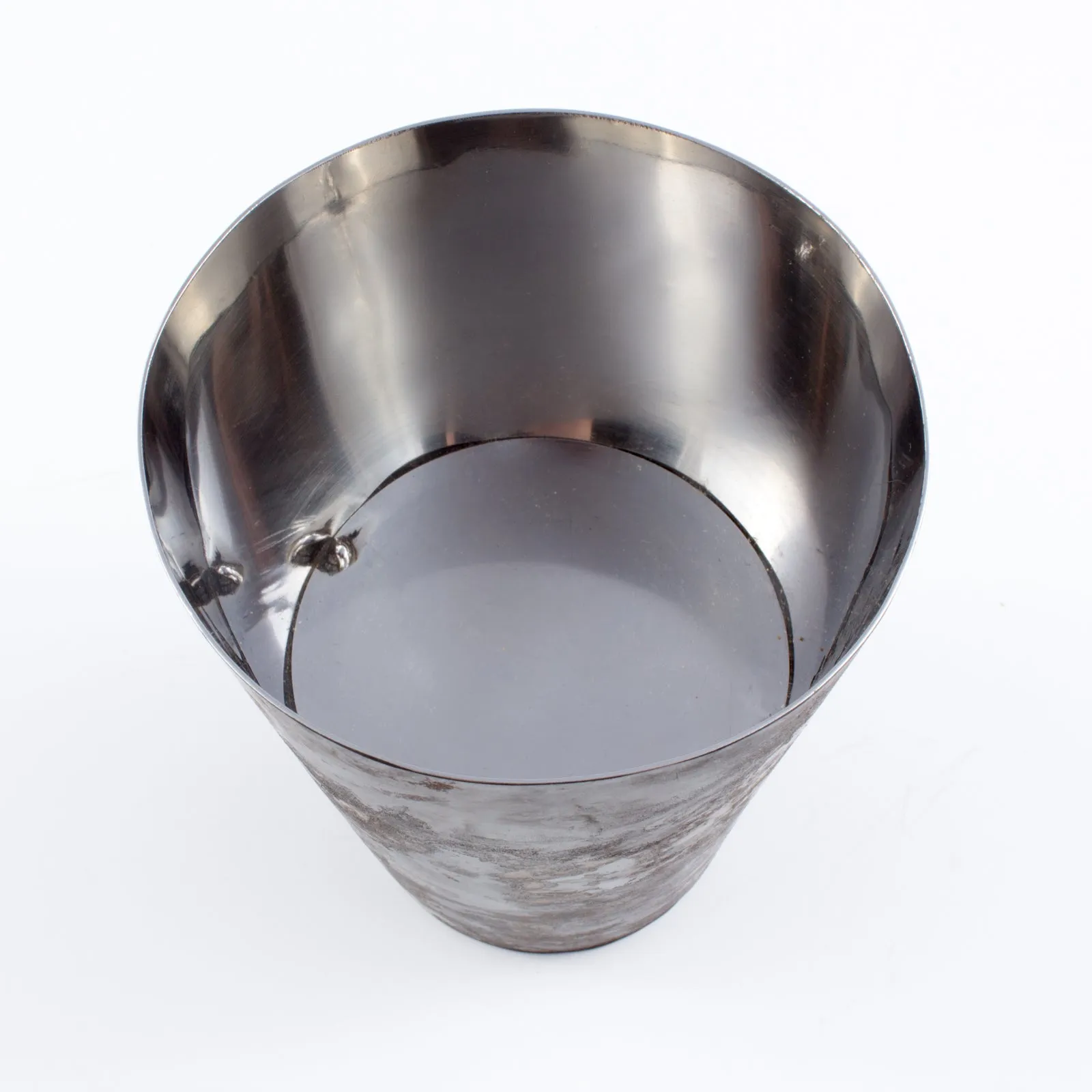 Handmade Metal Weighted Vase from Sri Lanka
