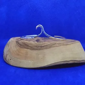 Handmade Sterling Silver Wave Delicate Bracelet Cuff Hammered Style