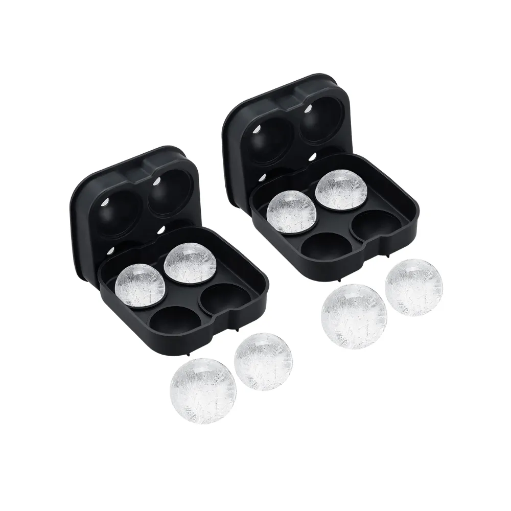Homlly Food-Grade Silicone Ice Cube Maker Mold Tray