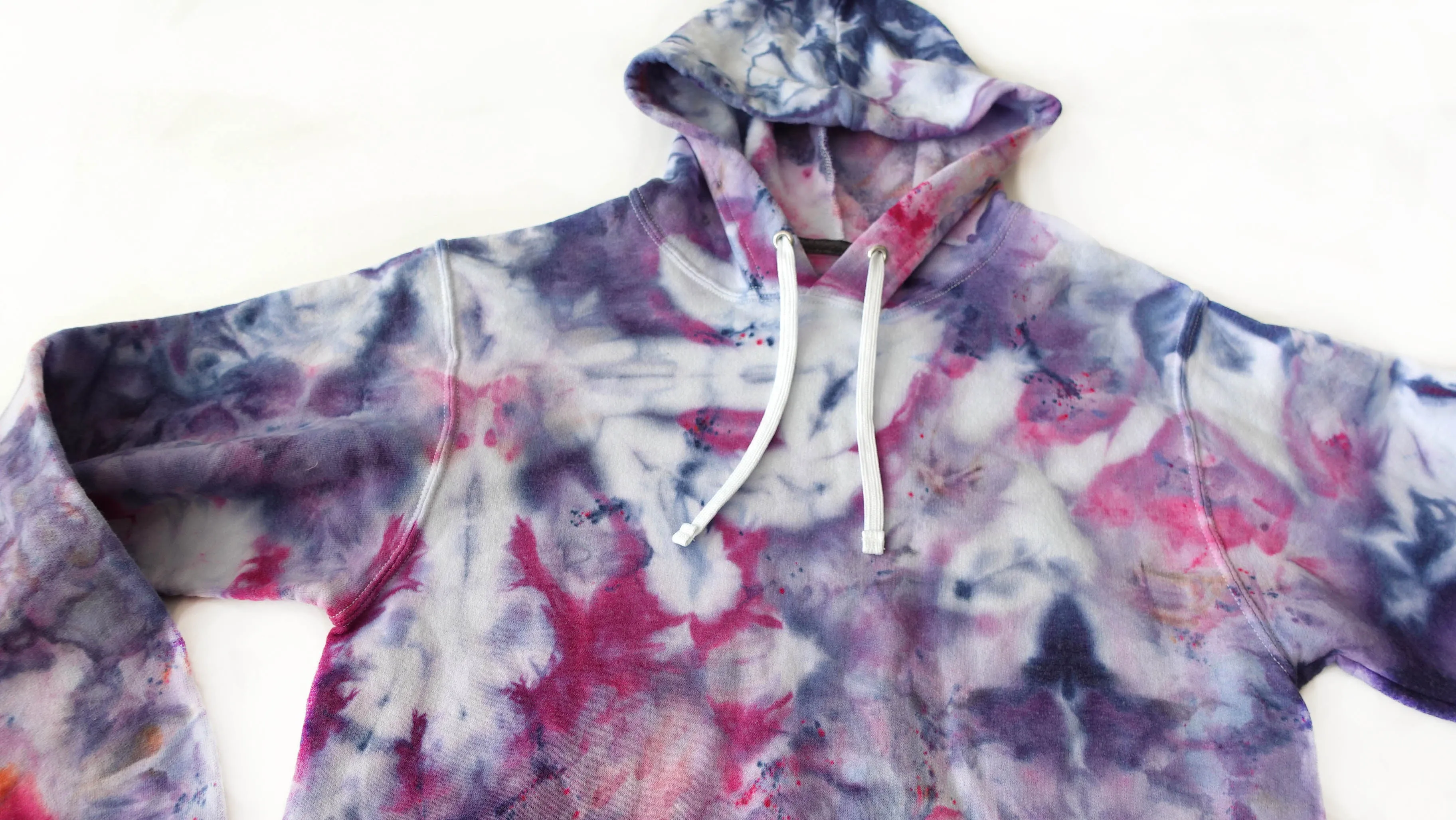 Ice Dye Hoodie Size S Free Shipping