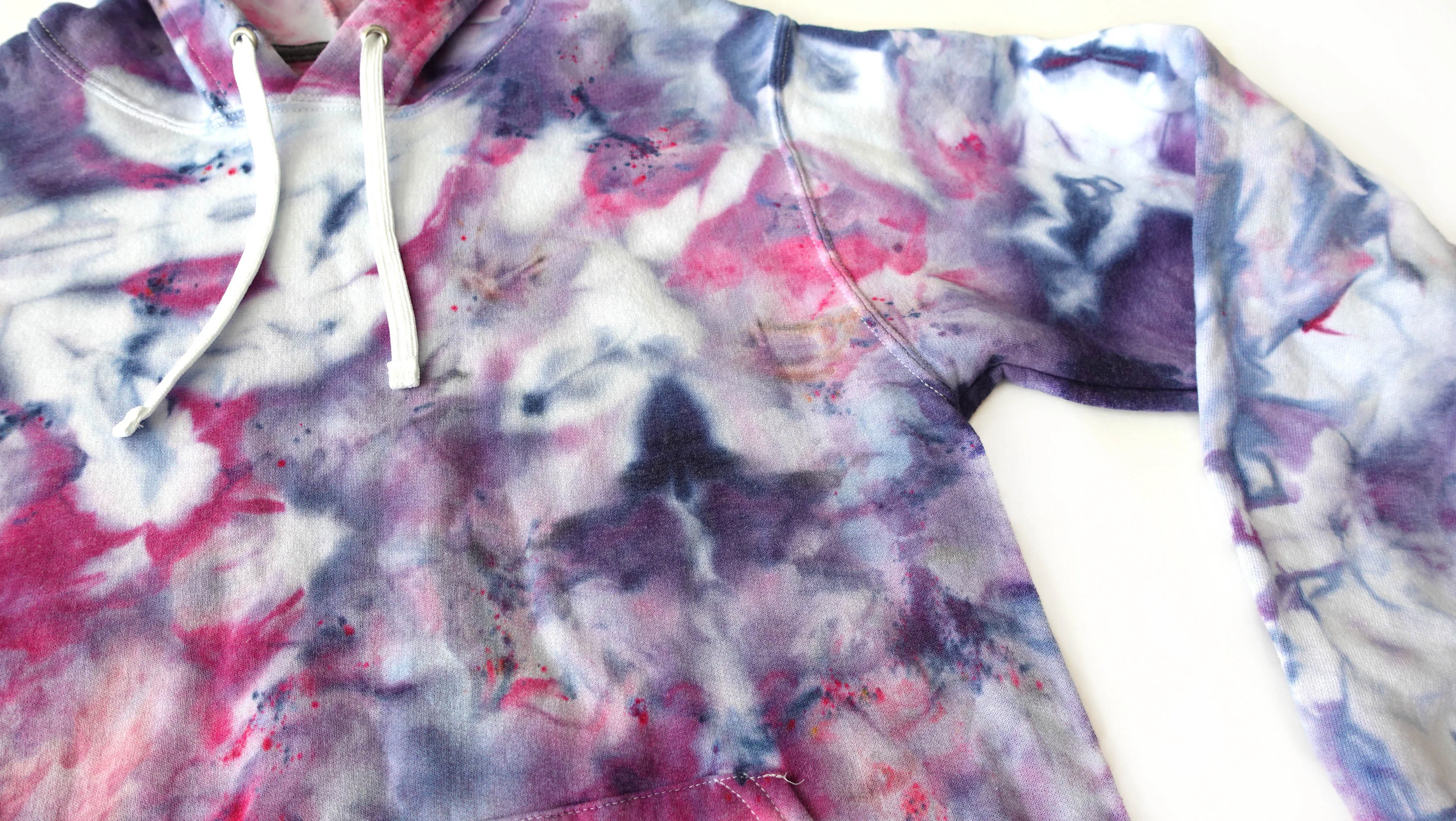 Ice Dye Hoodie Size S Free Shipping