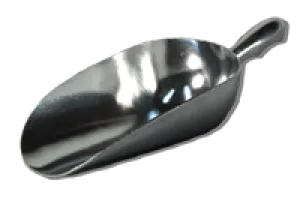 Ice Scoop Aluminum 24oz