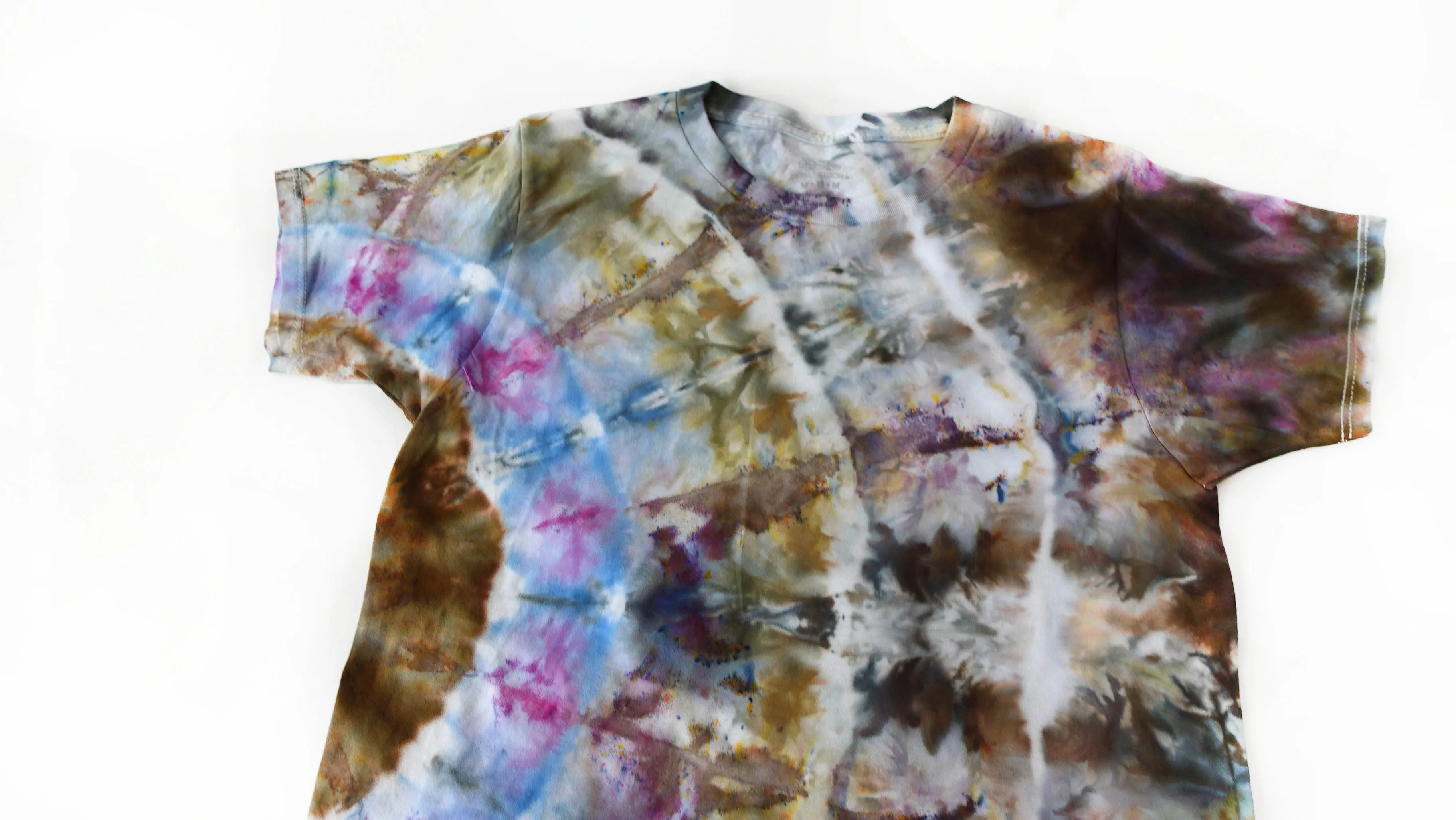 Ice Tie Dye Tshirt Size Children L Free Shipping