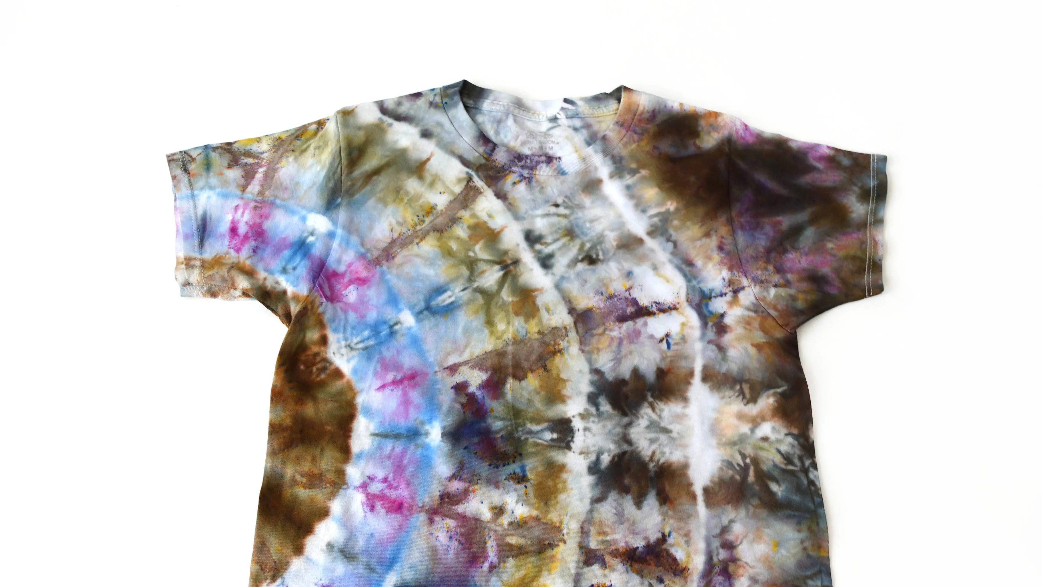 Ice Tie Dye Tshirt Size Children L Free Shipping