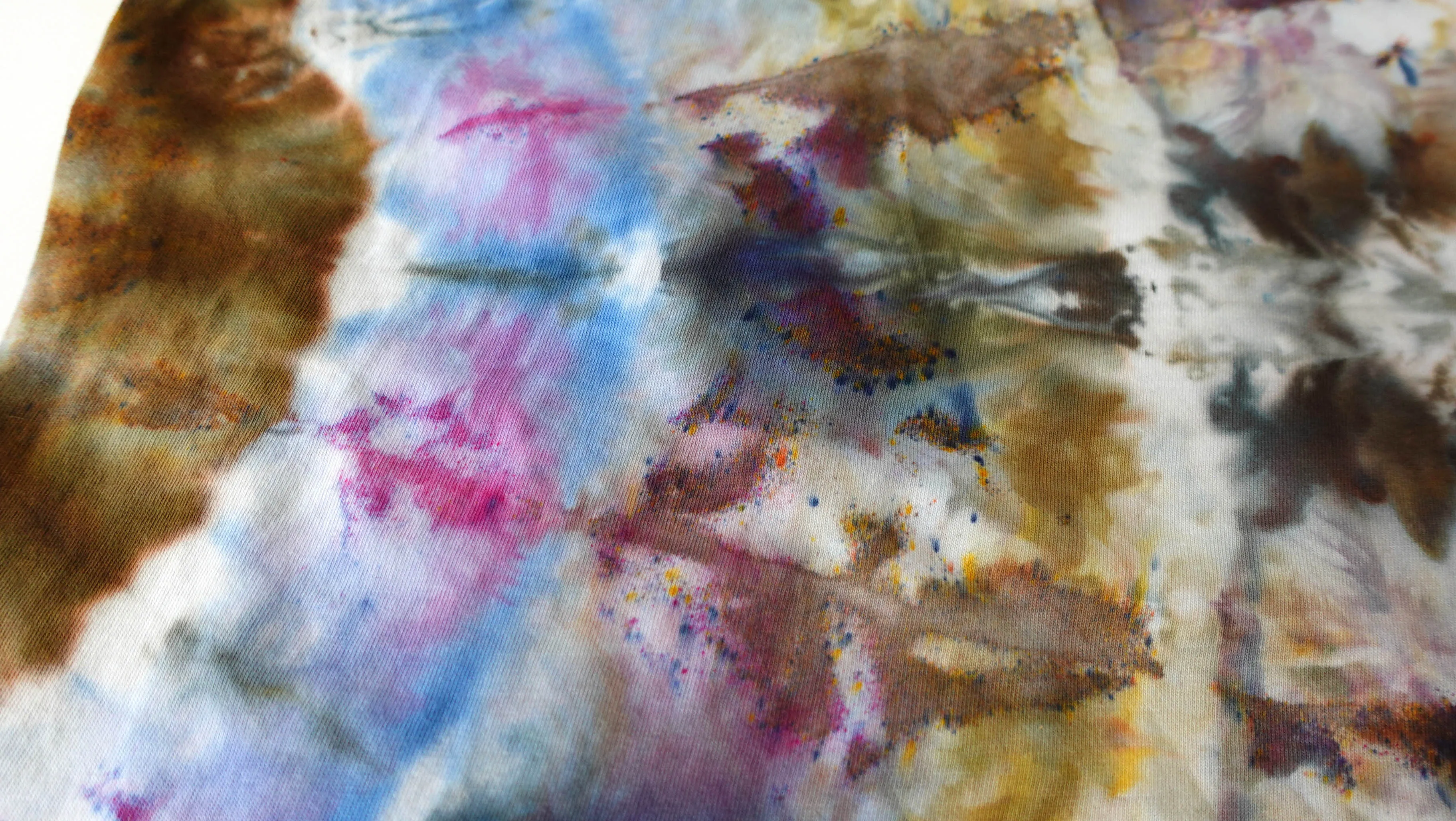 Ice Tie Dye Tshirt Size Children L Free Shipping